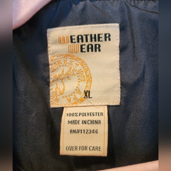Weather Wear Water Resistant Jacket - Picture 3 of 4